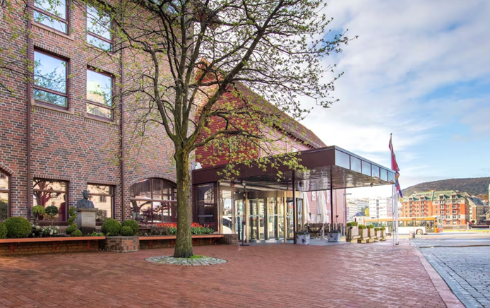 Picture of entrance to Radisson Blu Bergen