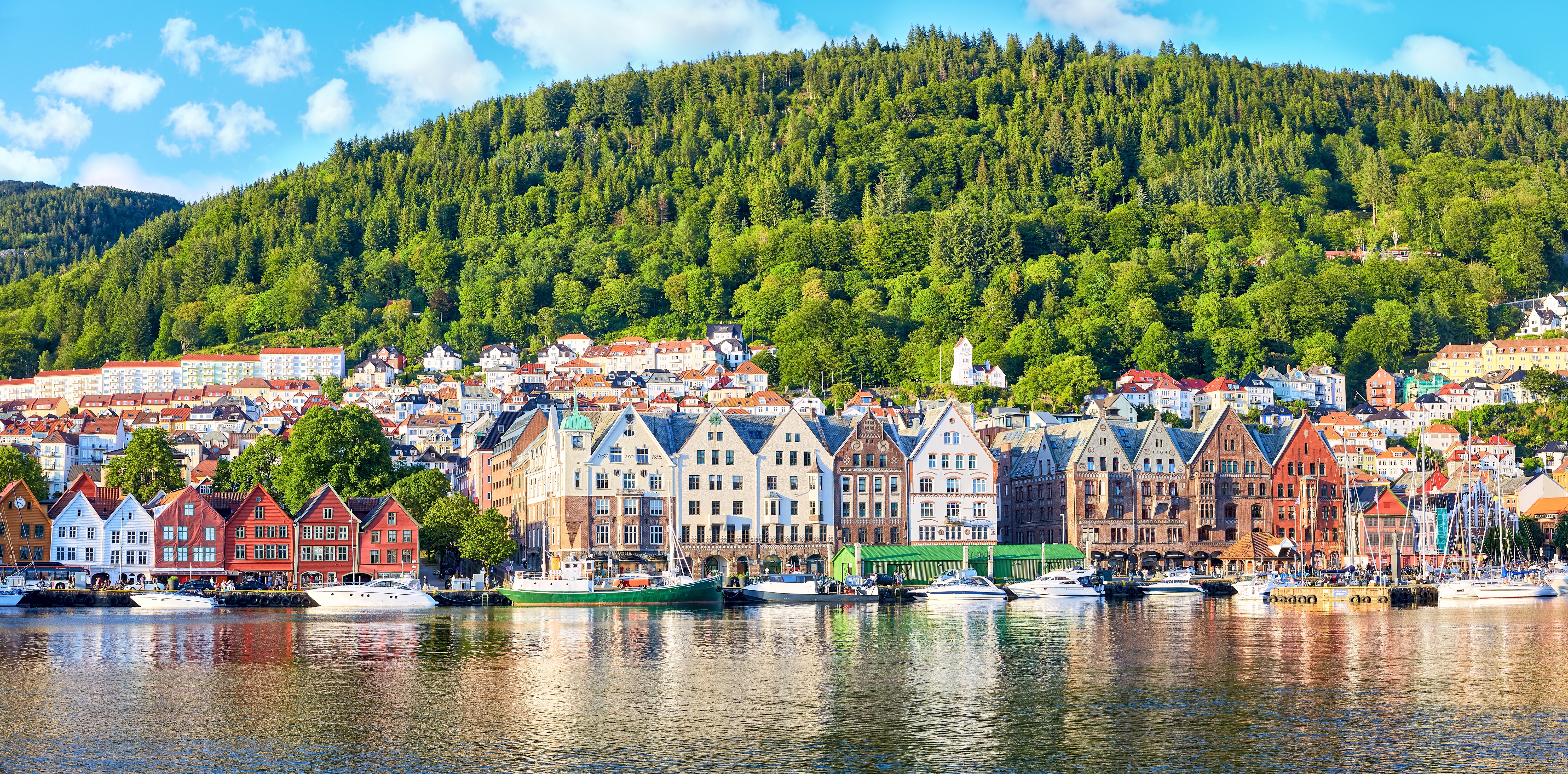 Oversiktsbilde Bergen