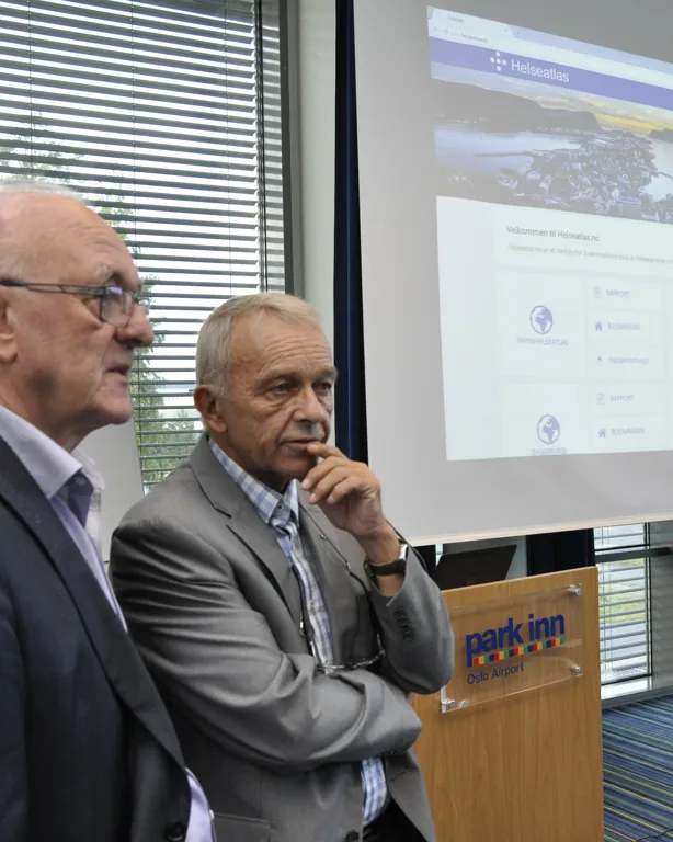 A couple of men talking