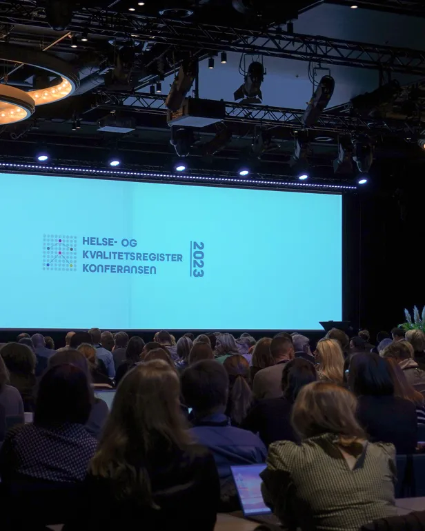 Bilde av personer på konferansen